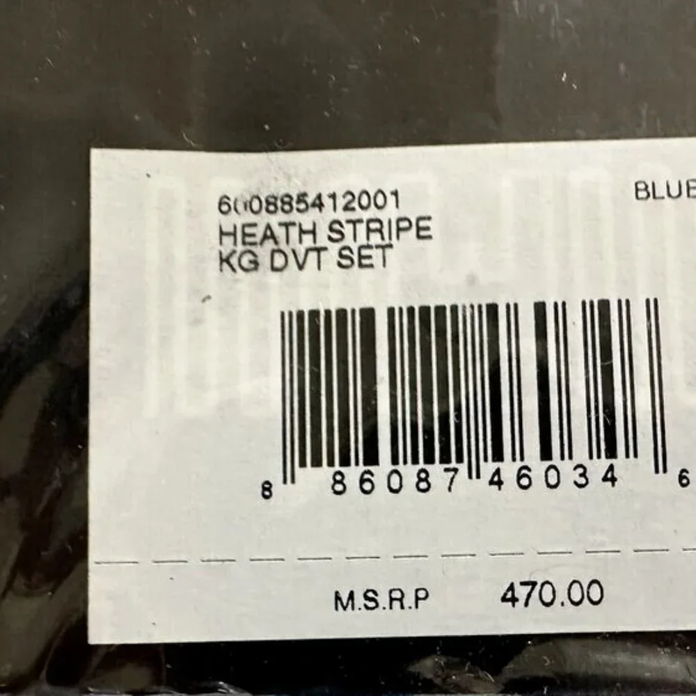 Lauren Ralph Lauren Heath Stripe King Duvet 3 Piece Set